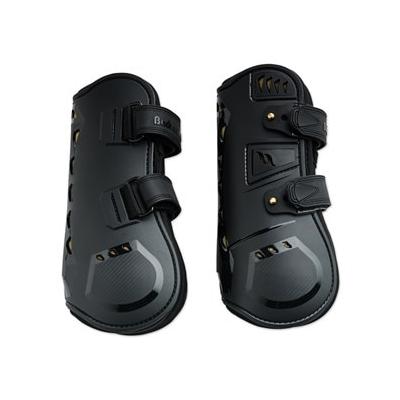 Back On Track Airflow Tendon Boots - L - Black - S...