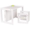 Table Et Chaise Pour Enfants Petit Bureau, Blanc - blanc - Kiddymoon