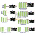 Carte de chargeur de batterie NiCd technologie de chargeur 1S 2S 3S 4S 5S 6S 7S 8S 1-8