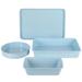 Martha Stewart Everyday Carbon Steel 4pc Colored Bakeware Set in Blue