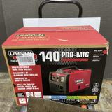 - Lincoln Electric Pro Mig 140 Mig/flux-cored Wire Fee Welder K2480-1