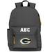 MOJO Gray Green Bay Packers Personalized Campus Laptop Backpack