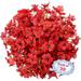Primrue Floral Arrangements in Planter Plastic in Red | 4 H x 21 W x 9 D in | Wayfair 552AE0B78F0645D0BAFFD6E081F9AE7A