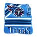 Tennessee Titans Raschel Throw Home Textiles by NFL in Multi