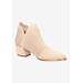 Wide Width Women's Kanish Bootie by J. Renee in Beige (Size 9 W)