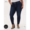 Torrid Jeans | Nwt Torrid Super Soft Skinny Jegging | Color: Blue | Size: 24plus