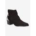 Women's Ramson Bootie by J. Renee in Black White Black (Size 9 M)