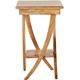 Beistelltisch HEINE HOME Tische Gr. B/H/T: 40 cm x 66 cm x 40 cm, beige (natur) Beistelltische