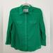 Anthropologie Tops | Anthropologie Maeve Green & White Polka Dot Blouse, Women’s 4 | Color: Green/White | Size: 4