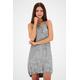 Sommerkleid ALIFE & KICKIN "CameronAK DNM B Top Dress Damen" Gr. M, Normalgrößen, blau (light grey denim) Damen Kleider Sommerkleider