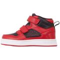 Sneaker KAPPA Gr. 22, rot (red, black) Kinder Schuhe Trainingsschuhe