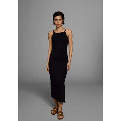 Sommerkleid AJC, Damen, Gr. 36, N-Gr, schwarz, Single Jersey, Obermaterial: 95% Baumwolle, 5% Elasthan, unifarben, Basic, sehr figurbetont knöchellang, Kleider, festlich, Maxilänge, unifarben, aus elastischem Single Jersey, Topseller Image