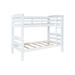 Levi Bunk Bed-White - Linon D1027Y16W