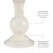 Adeline Round Accent Table Cream - Linon D1431A21CRE