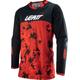 Leatt 4.5 Enduro Digital Motocross Jersey, schwarz-rot, Größe M