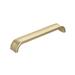 Concentric 6-5/16 in (160 mm) Center-to-Center Golden Champagne Cabinet Pull - 6.313