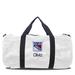 New York Rangers White Camo Print Personalized Duffel Bag