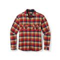 Smartwool Men's Anchor Line Shirt Jacket, Rhythmic Red Plaid SKU - 761870