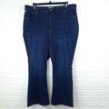 Madewell Jeans | Madewell Dark Wash Curvy Cali Demi Bootcut 5 Pocket Jeans Size 36 | Color: Blue | Size: 36