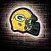 Green Bay Packers LED Wall Helmet