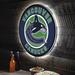 Vancouver Canucks LED XL Round Wall Décor