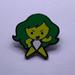 Disney Other | 4/25disney Trading Pin “She Hulk” Disney Shanghai Resort | Color: Green/Purple | Size: Os