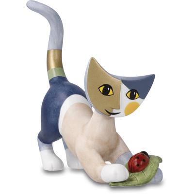 Sammelfigur GOEBEL "Figur Rosina Wachtmeister - "Felice", bunt, B:9cm H:9cm T:4cm, Porzellan, Dekofiguren, Katze Image