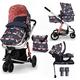 Cosatto Giggle 2 in 1 Travel System Everything Bundle in Pretty Flamingo
