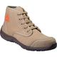 Delta-Plus Arona S1P SRC Modern Lightweight Canvas Steel Toe Cap Safety Boots (12 UK, Beige)