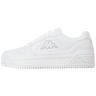 Plateausneaker KAPPA Gr. 38, weiß (white) Schuhe Sneaker