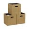 Household Essentials Storage Boxes Olive - Olive Diamond-Print Foldable Handle Storage Bin