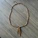 J. Crew Jewelry | J Crew Necklace - Pale Amber Beads And Gold Tassel | Color: Gold | Size: Os