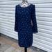 J. Crew Dresses | J Crew Silk Dress Size 10 | Color: Blue | Size: 10