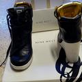 Nine West Shoes | High Heel Sneakers | Color: Black/White | Size: 6.5