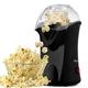 Popcornmaschine 1200W, Heißluft Popcorn Maker Automatische Heißluft-Popcorn-Maschine für Zuhause, Schwarz