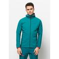 Outdoorjacke JACK WOLFSKIN "ALPSPITZE INS HOODY M" Gr. XL (54/56), blau (bay, blue) Herren Jacken Outdoorjacken