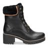 Winterstiefelette PANAMA JACK Gr. 38, schwarz Damen Schuhe Schnürstiefelette Winterstiefelette Stiefelette mit kuscheligem Lammfell Futter