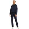 Gerade Jeans TOM TAILOR "Alexa Straight", Damen, Gr. 28, Länge 32, blau (rinsed blau denim), Denim/Jeans, Obermaterial: 69% Baumwolle, 20% Polyester, 9% Viskose, 2% sonstige Fasern, unifarben, casual, bequem lang, Jeans, mit Kontrastnähten