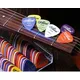 1 boîte de médiators de guitare mats acoustique électrique basse plectre Mediator accessoires de