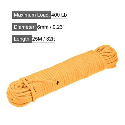 Polypropylene Rope Braid Cords 1/4