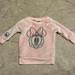 Disney Shirts & Tops | Disney Girls Mini Mouse Light Pink Velour Sweatshirt, Size Newborn | Color: Gray/Pink | Size: Newborn