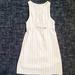 Zara Dresses | Girls Summer Dress With Cut Out. Summer White Dress. Vacation Dress | Color: Gray/White | Size: 6g