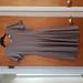 Lularoe Dresses | Bnwot Womens Dress Lularoe Amelia Xl Silver Gray W/ Black Stripes Cute!! | Color: Black/Gray | Size: Xl