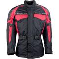 Motorradjacke ROLEFF "Reno" Jacken Gr. XL, rot (rot, schwarz) Motorradjacken