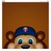 T.C. Bear Minnesota Twins 12'' x Minimalist Mascot Poster Print