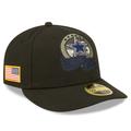 Men's New Era Black Dallas Cowboys 2022 Salute To Service Low Profile 59FIFTY Fitted Hat