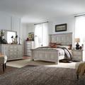 Queen Panel Bed, Dresser & Mirror, Chest, Night Stand - Liberty Furniture 361W-BR-QPBDMCN