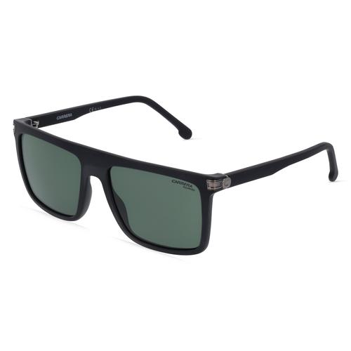 Carrera 1048/S Unisex-Sonnenbrille Vollrand Eckig Kunststoff-Gestell, schwarz
