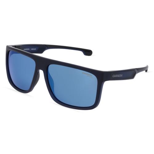 Carrera CARDUC 011/S Herren-Sonnenbrille Vollrand Eckig Kunststoff-Gestell, blau