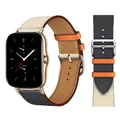 Bracelet en cuir pour montre intelligente Amazfit Bip Strap 20mm 22mm GTS 3 2 2e GTS2 Mini